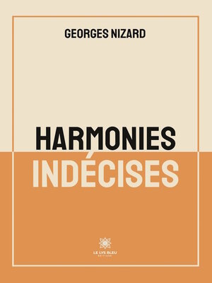 cover image of Harmonies indécises